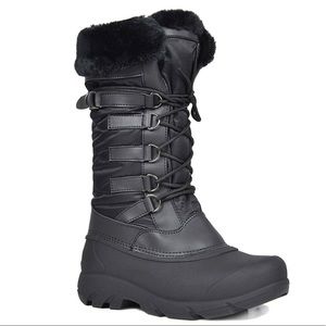 Mid calf snow boots- brand new!